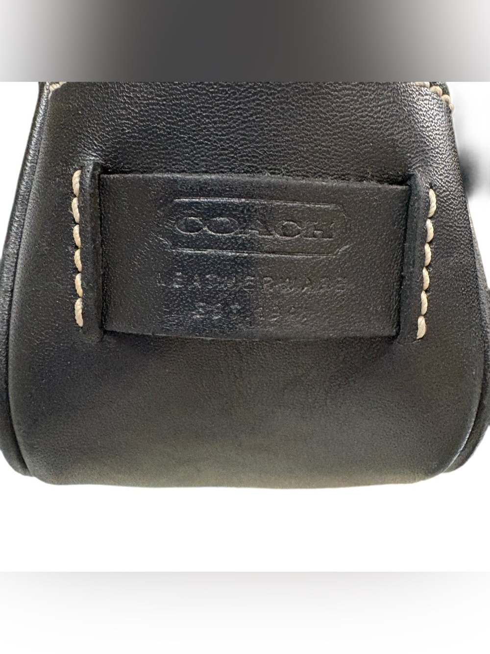 Coach 2001 Transatlantic Black Field Messenger Bag C1R-5229 - Picture 10 of 15
